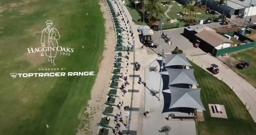 Haggin Oaks Driving Range Aerial Photo 1