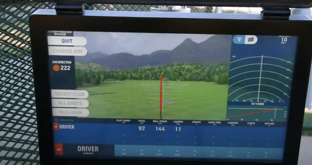 Haggin Oaks Toptracer Screen Photo